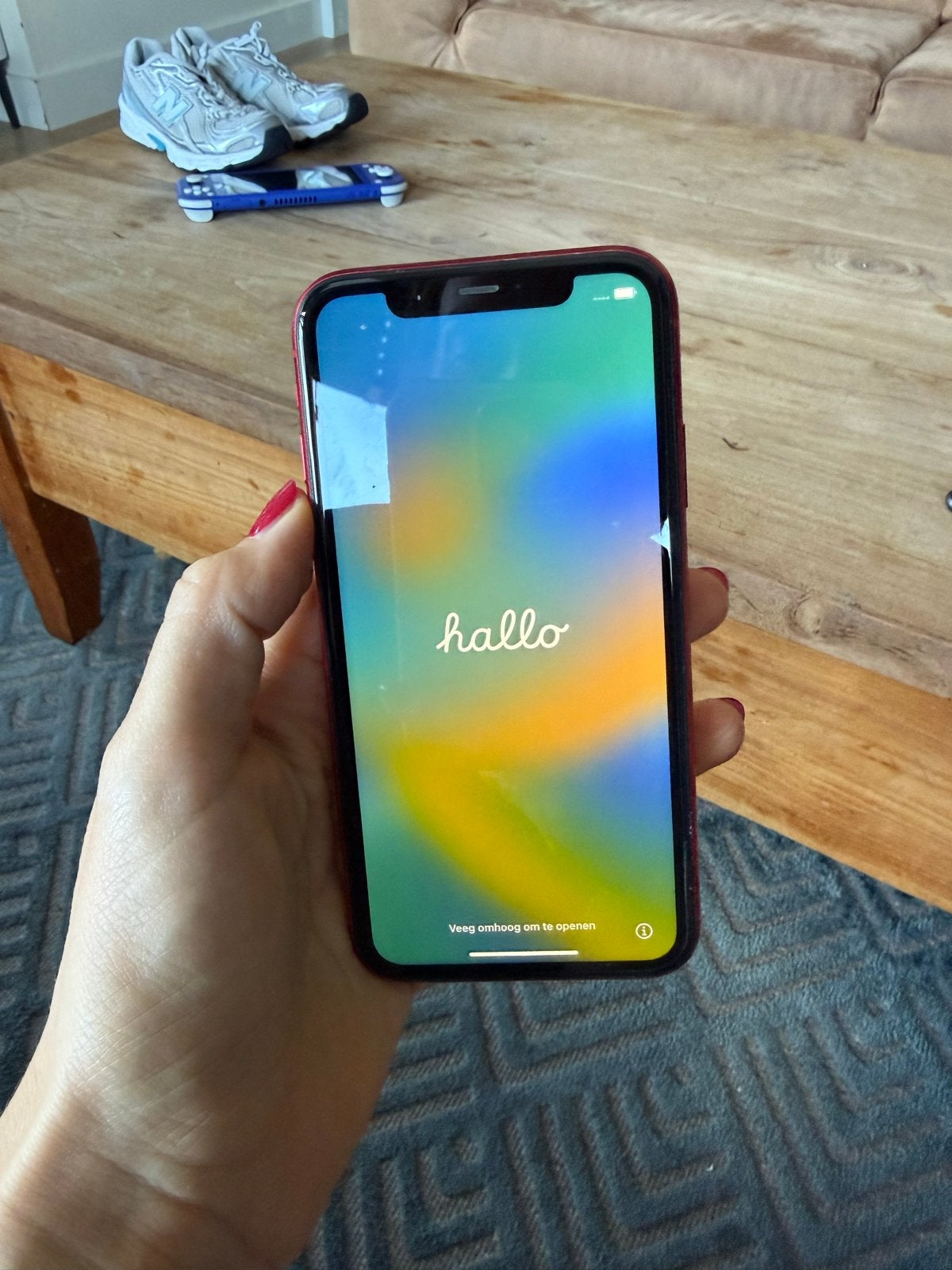 Apple iPhone 11 Rood 64GB - Zo goed als nieuw, Telecommunicatie, Zo goed als nieuw, 64 GB, Zonder simlock, Zonder abonnement