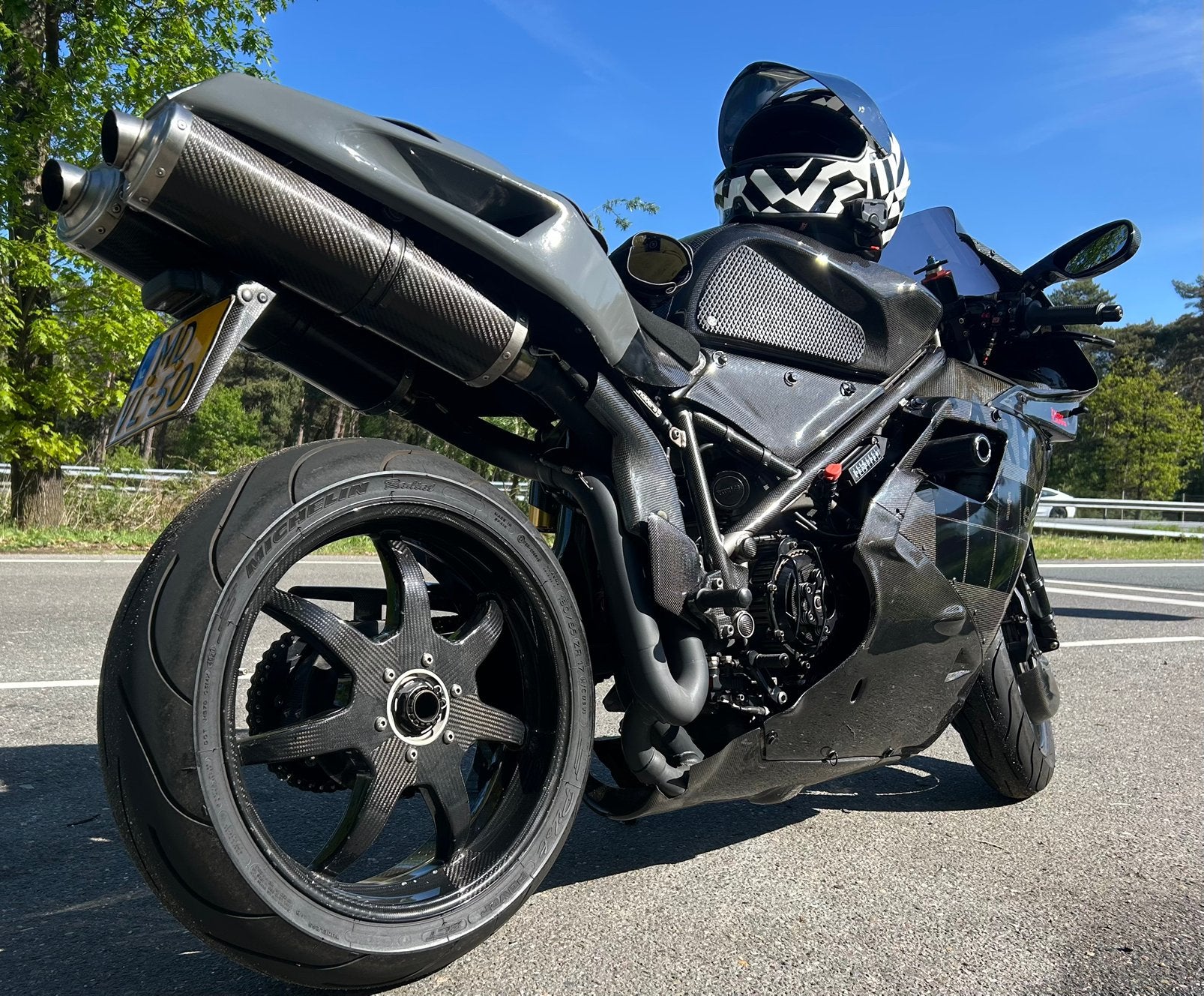 Ducati 916/748/996/998 tank en carter ontluchter, Ophalen of Verzenden, Gebruikt