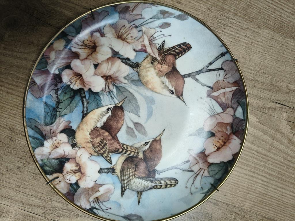 Verzamel ophangbord 'Three Part Harmony' - Franklin Mint, Ophalen of Verzenden, Zo goed als nieuw, Porselein, Bord of Schaal