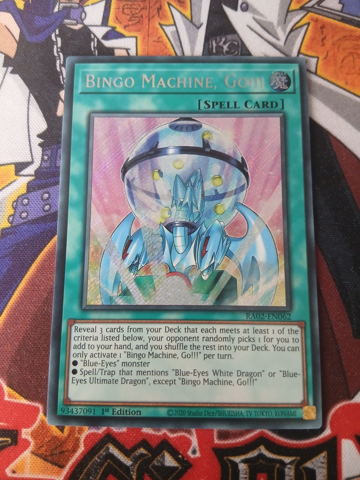 Bingo Machine Go - Secret Rare RA02 - Yu-Gi-Oh, Ophalen, Zo goed als nieuw, Foil