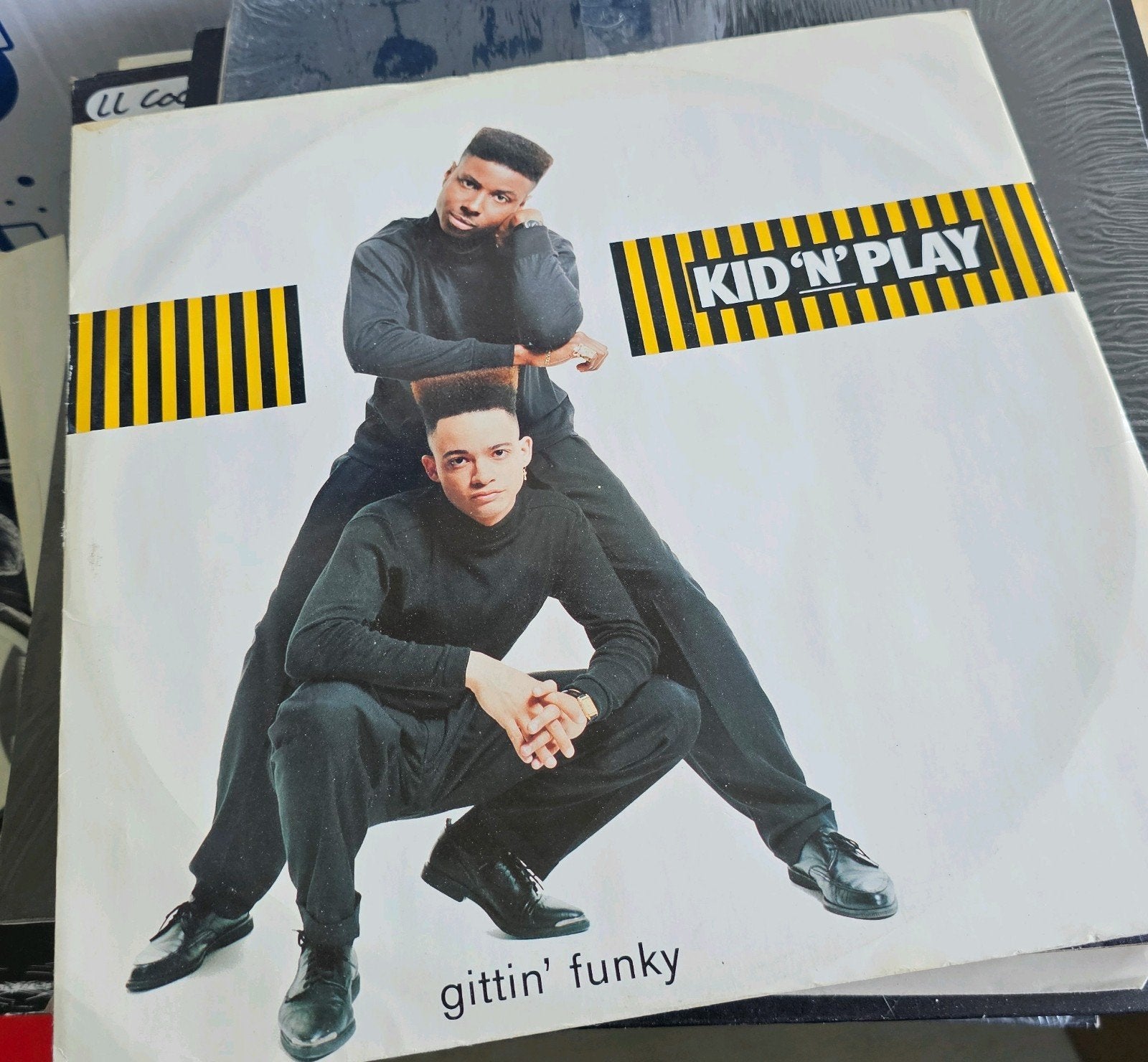Kid 'N Play - Gittin' Funky (UK Remix) 12" Vinyl, Originele persing, Ophalen of Verzenden, Gebruikt, 12 inch