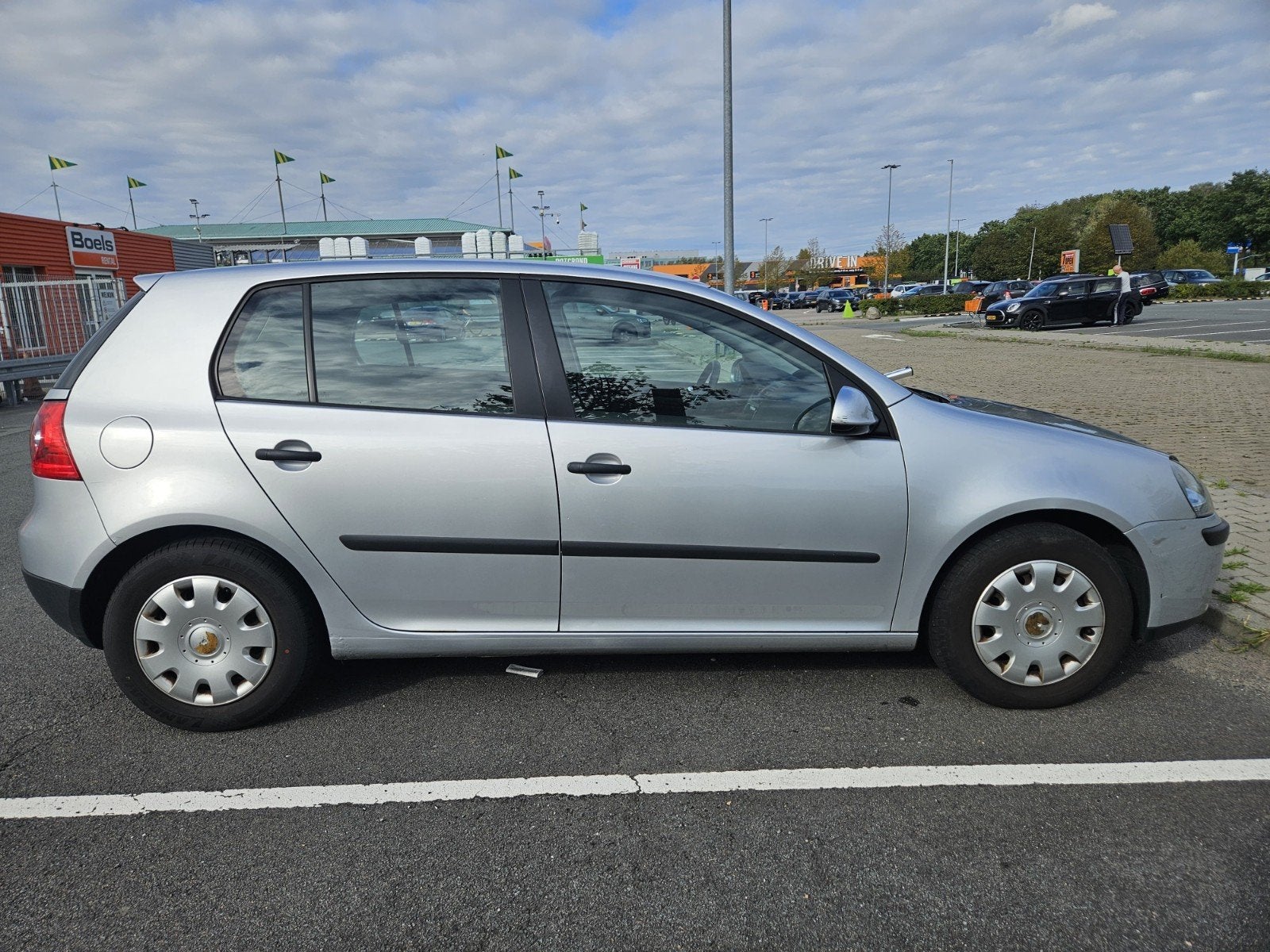 Volkswagen Golf 1.4 FSI 66KW 2004 Grijs, Auto's, Voorwielaandrijving, 4 cilinders, 620 kg, Handgeschakeld