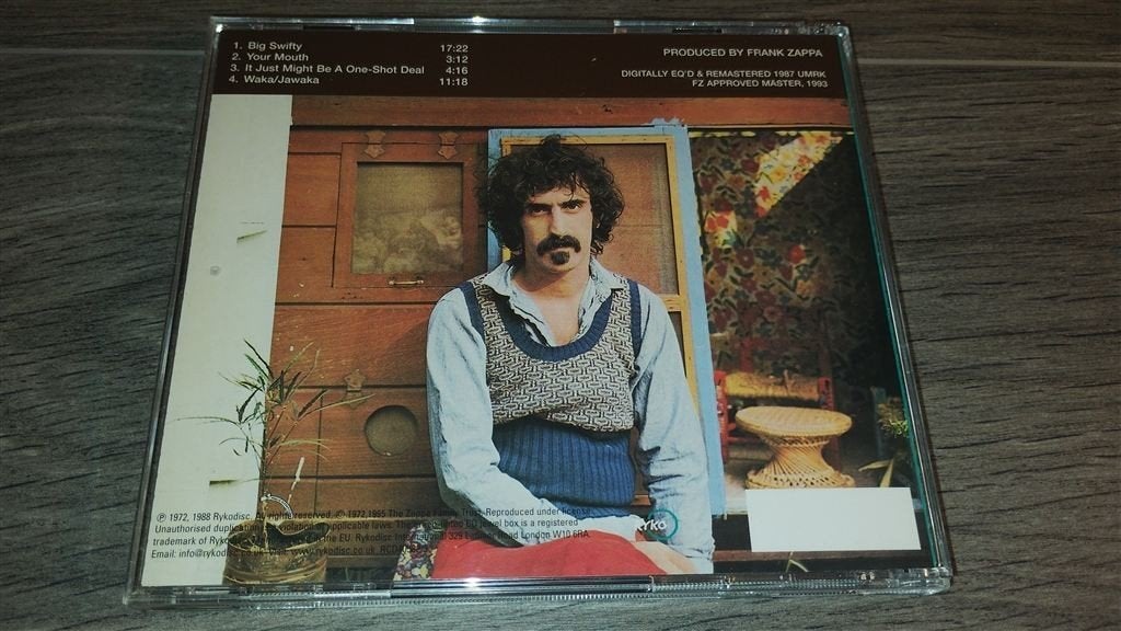 Frank Zappa - Waka/Jawaka, Ophalen of Verzenden, Zo goed als nieuw, Poprock