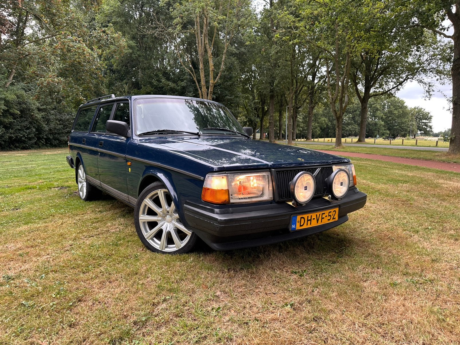 Volvo 240 2.0 Polar U9 1991 Blauw, 662 kg, Achterwielaandrijving, 4 cilinders, Blauw