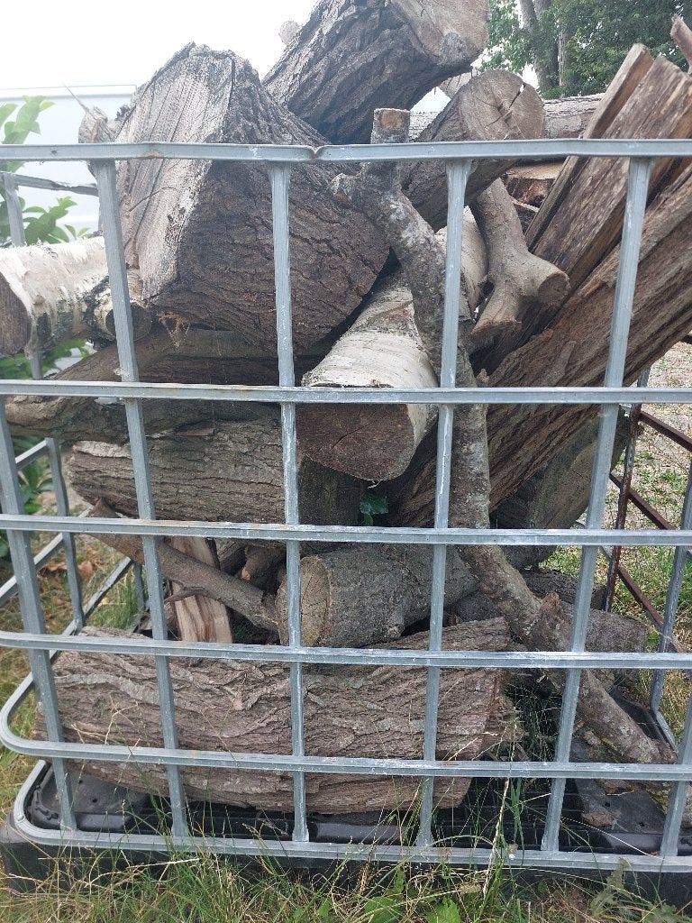 Haardhout divers, Minder dan 3 m³, Ophalen, Overige houtsoorten, Stammen