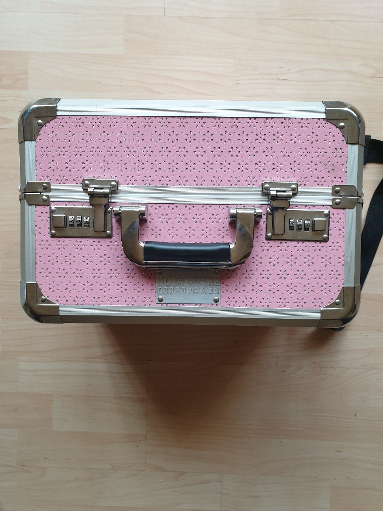 Pedicure/Manicure koffer, Sieraden, Tassen en Uiterlijk, Koffers, Verzenden, Gebruikt, Overige materialen, Minder dan 50 cm