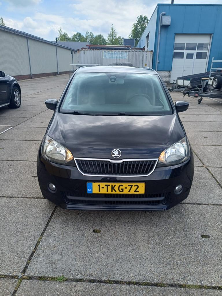 Skoda Citigo 1.0 T 44KW 2014 Zwart, Auto diversen, Schadeauto's, Zwart, Handgeschakeld, Ophalen of Verzenden, 999 cc