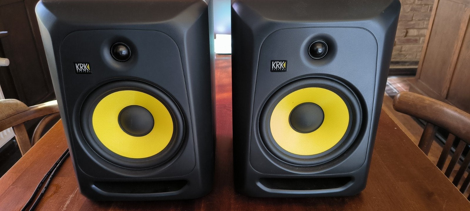 KRK Classic 8 Studio Monitor - Praktisch nieuw in doos, Ophalen, Zo goed als nieuw, Studiomonitor, KRK