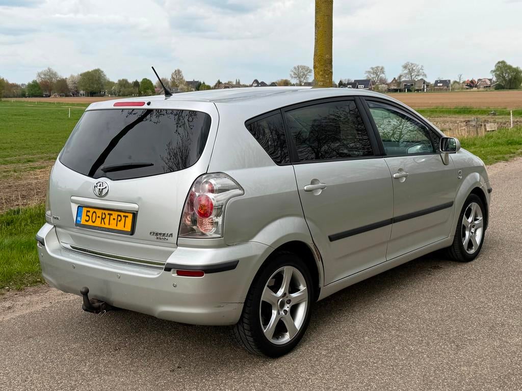 Toyota Corolla Verso 1.8 VVT-i Luna 7p AUT APK 07-2026 NAP A, Gebruikt, Zwart, 4 cilinders, 129 pk
