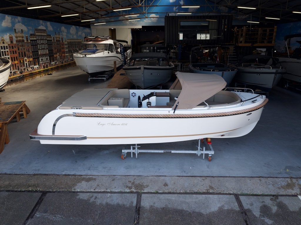Lago Amore 606 Tender | 30PK Suzuki | Nieuwstaat incl., Watersport en Boten, Tender, Gebruikt, Overige brandstoffen, Lago Amore