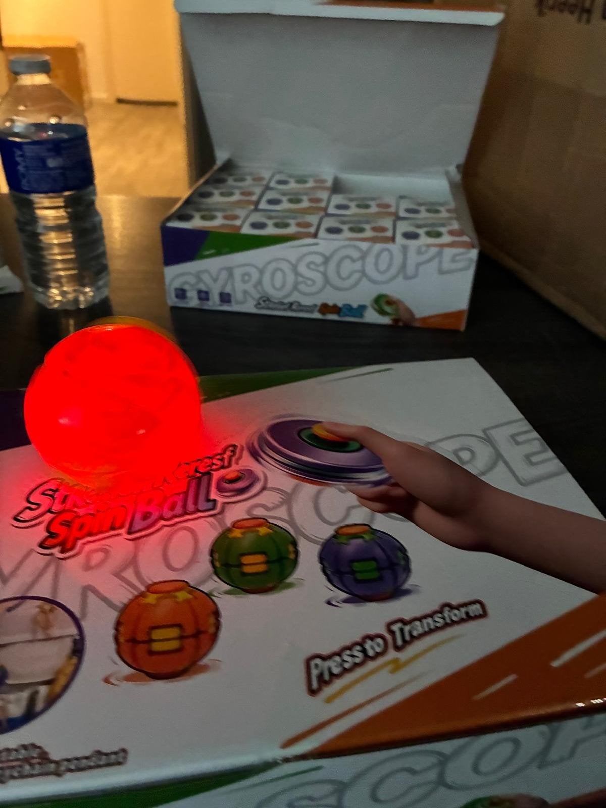 Nieuwe rage!! Spinners ball met licht., Verzamelen, Ophalen, Nieuw