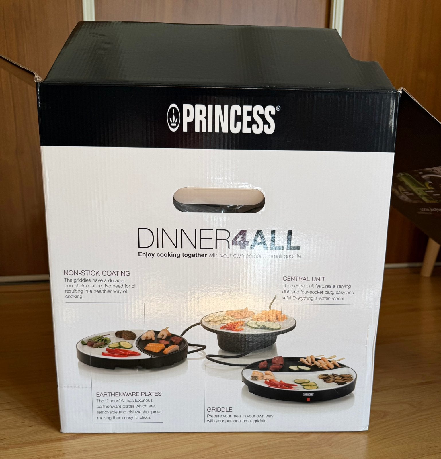Gourmetstel / Diner 4 all, Ophalen, Nieuw, Minder dan 4 personen