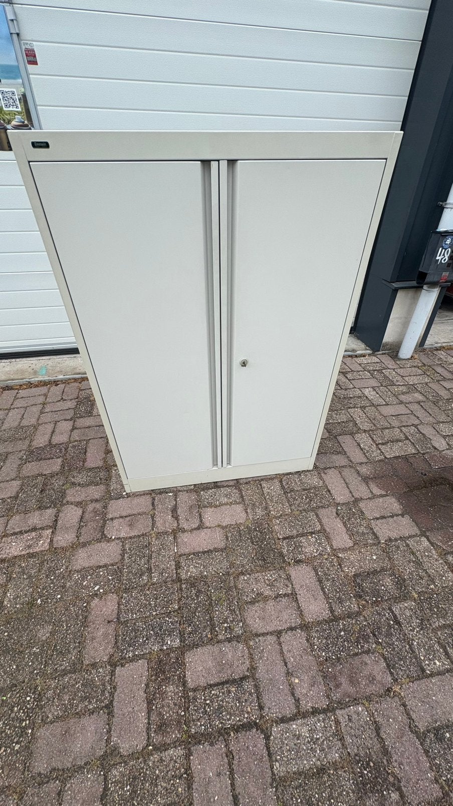 Ahrend stalen  kast, Huis en Inrichting, Kasten | Roldeurkasten en Archiefkasten, Ophalen, Gebruikt, 50 tot 100 cm, X