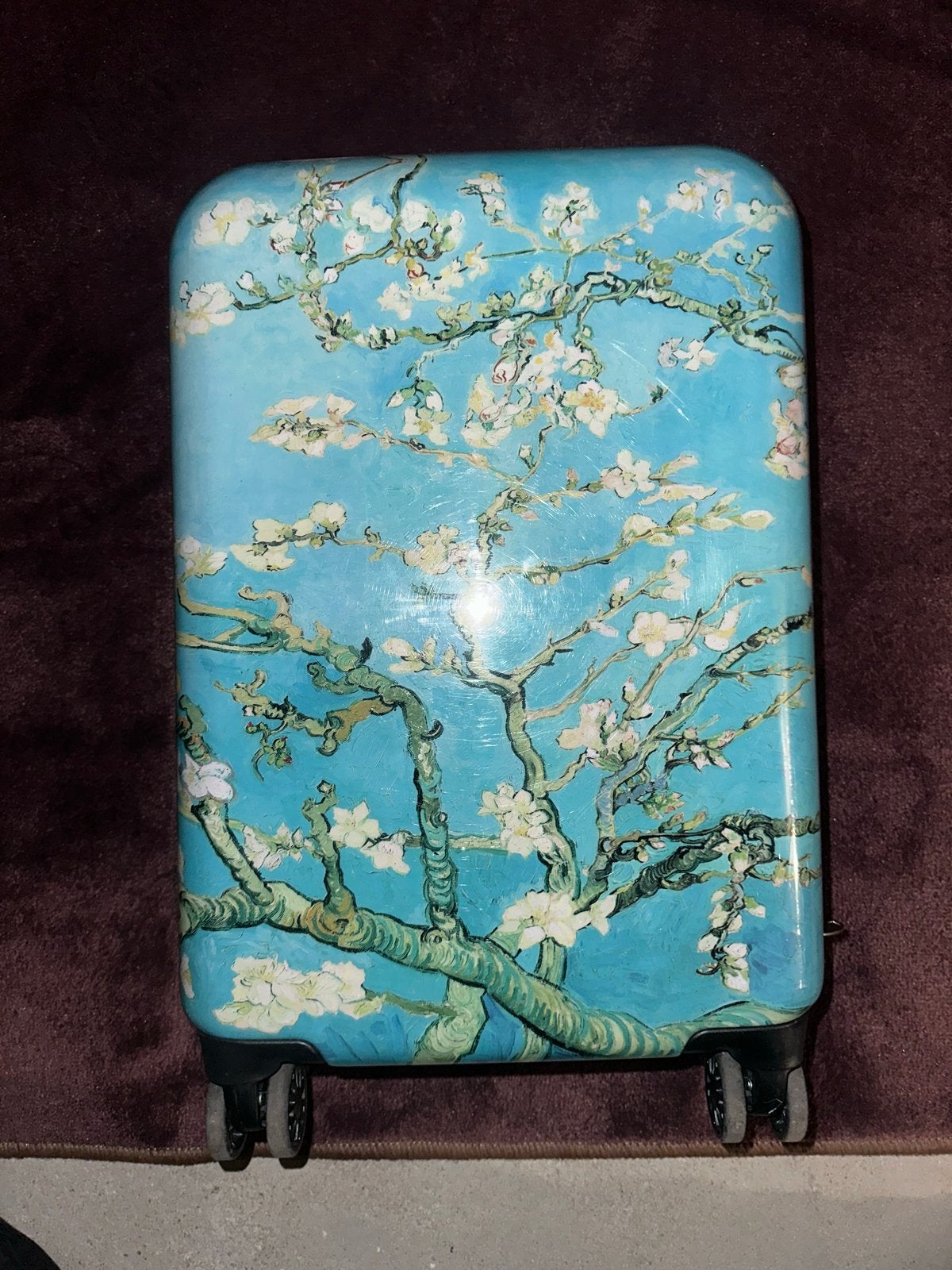 Vriendenloterij Koffer - Special Edition Van Gogh, Sieraden, Tassen en Uiterlijk, Ophalen, Gebruikt, 50 tot 60 cm, Hard kunststof