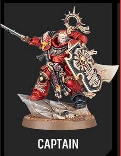 Space Marine Captain, Verzenden, Nieuw, Warhammer 40000, Figuurtje(s)