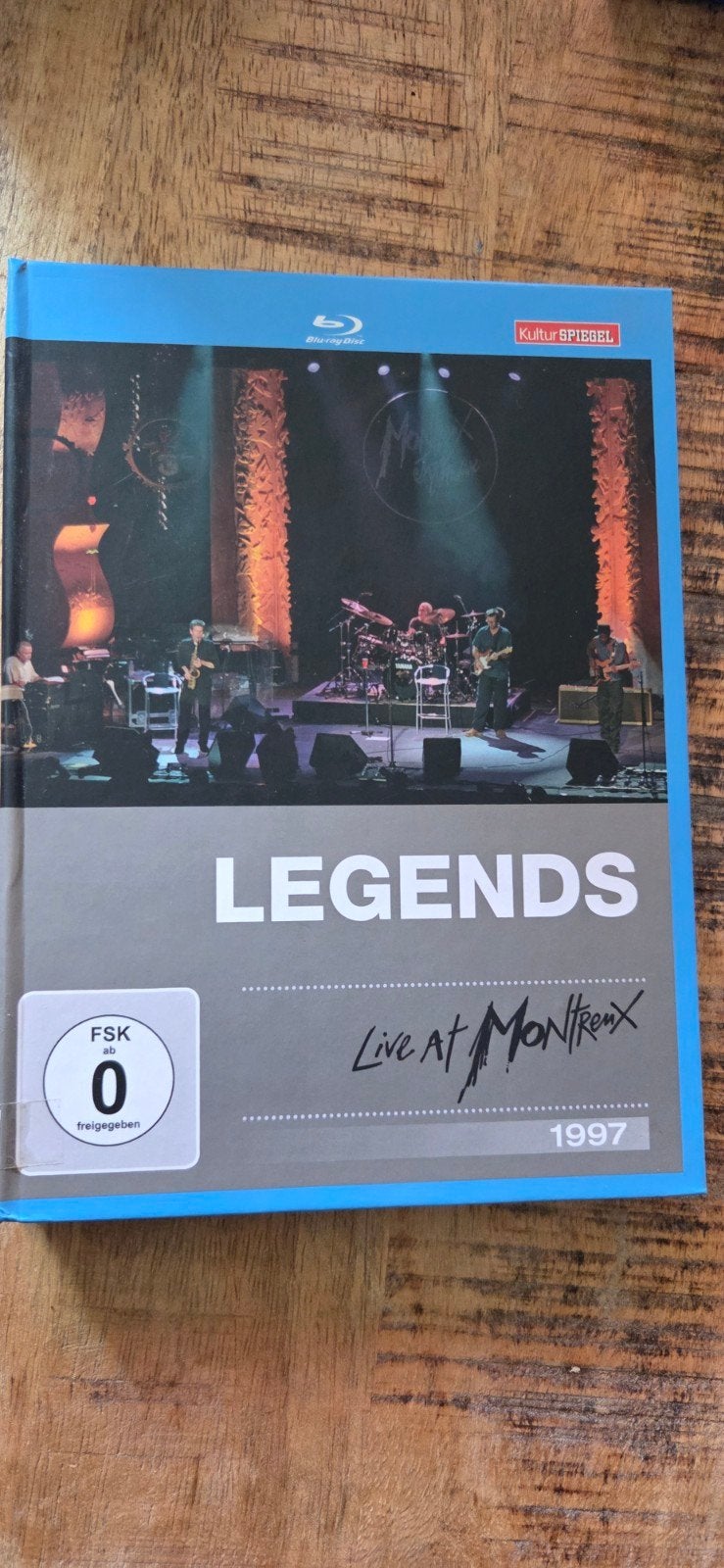 Legends Blu-ray - Live at Montreux 1997, Cd's en Dvd's, Ophalen of Verzenden, Zo goed als nieuw, Muziek en Concerten