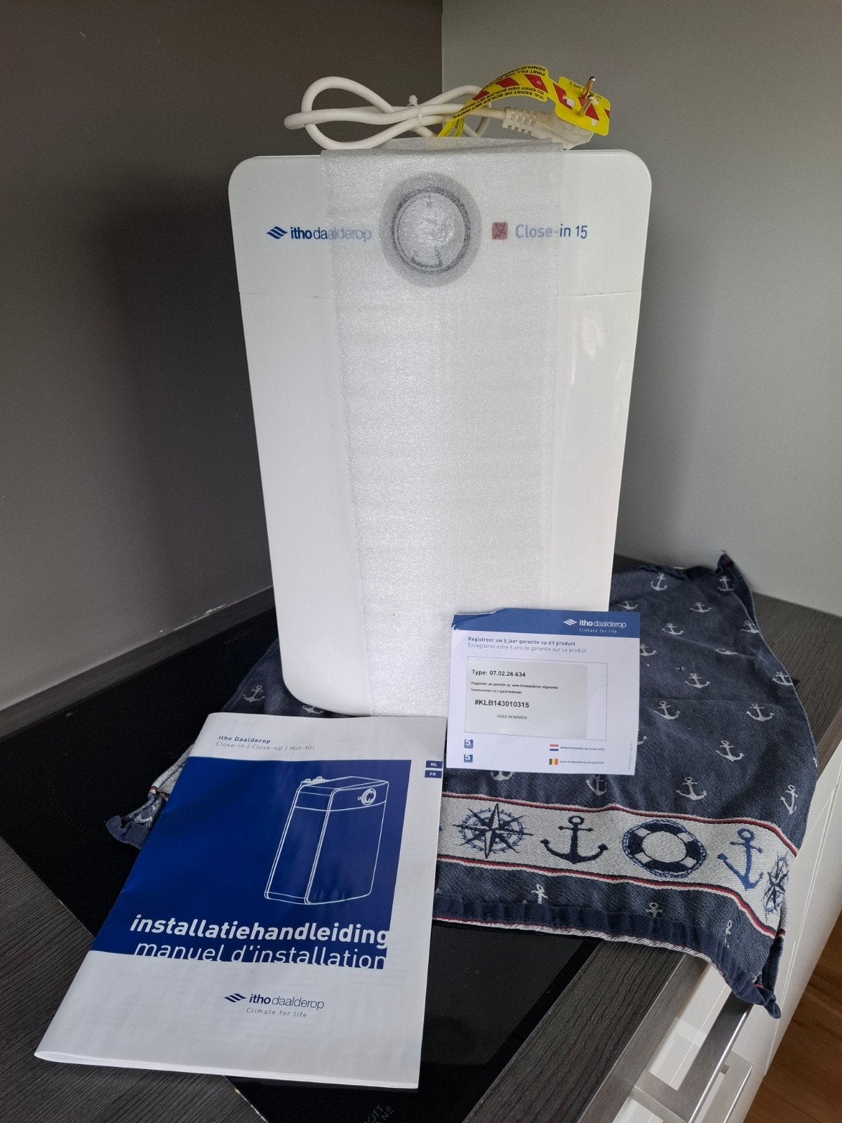 Ithodaalderop 15L close-in boiler NIEUW! + VSH inlaatcombi, Nieuw, Minder dan 20 liter, Onbekend, Boiler