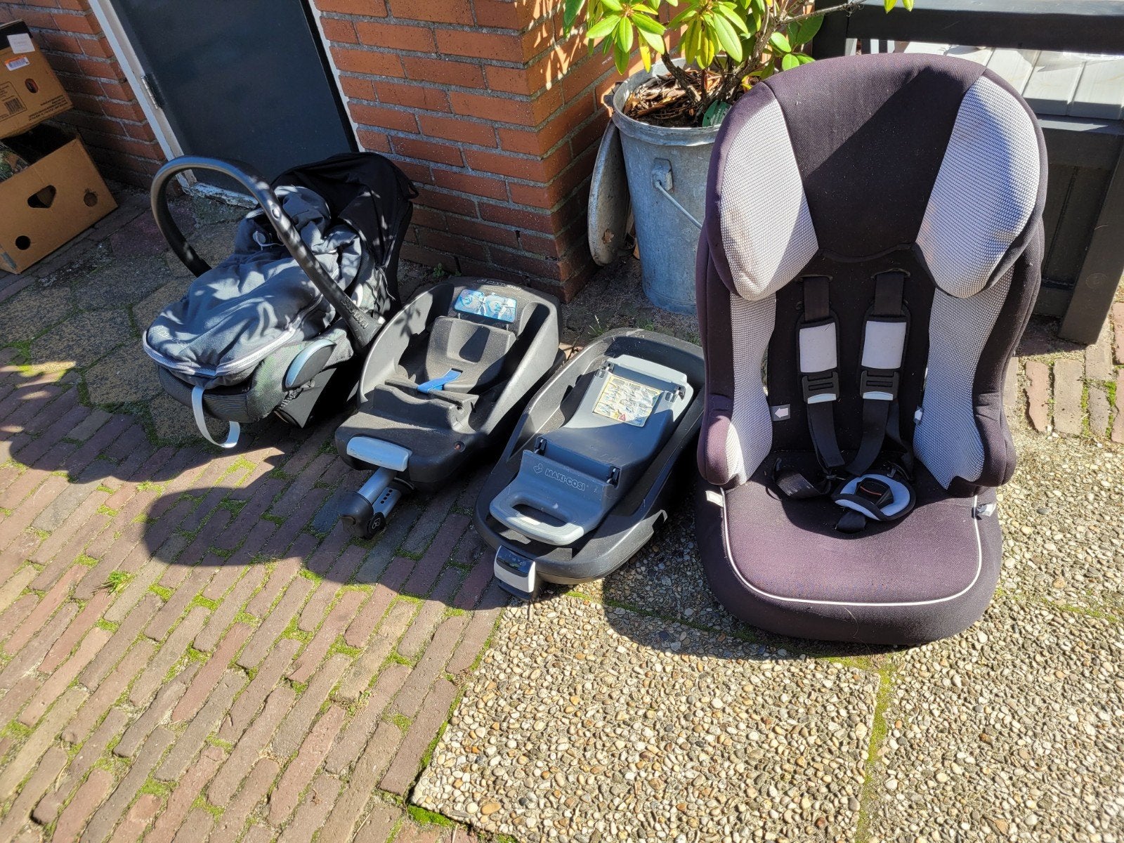 maxi cosi met isofix en easybase. kinder autostoel, Ophalen of Verzenden