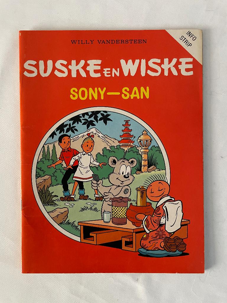 Suske & Wiske – Sony-San. Jubileumuitgave, Boeken, Eén stripboek, Ophalen of Verzenden, Gelezen, Willy Vandersteen