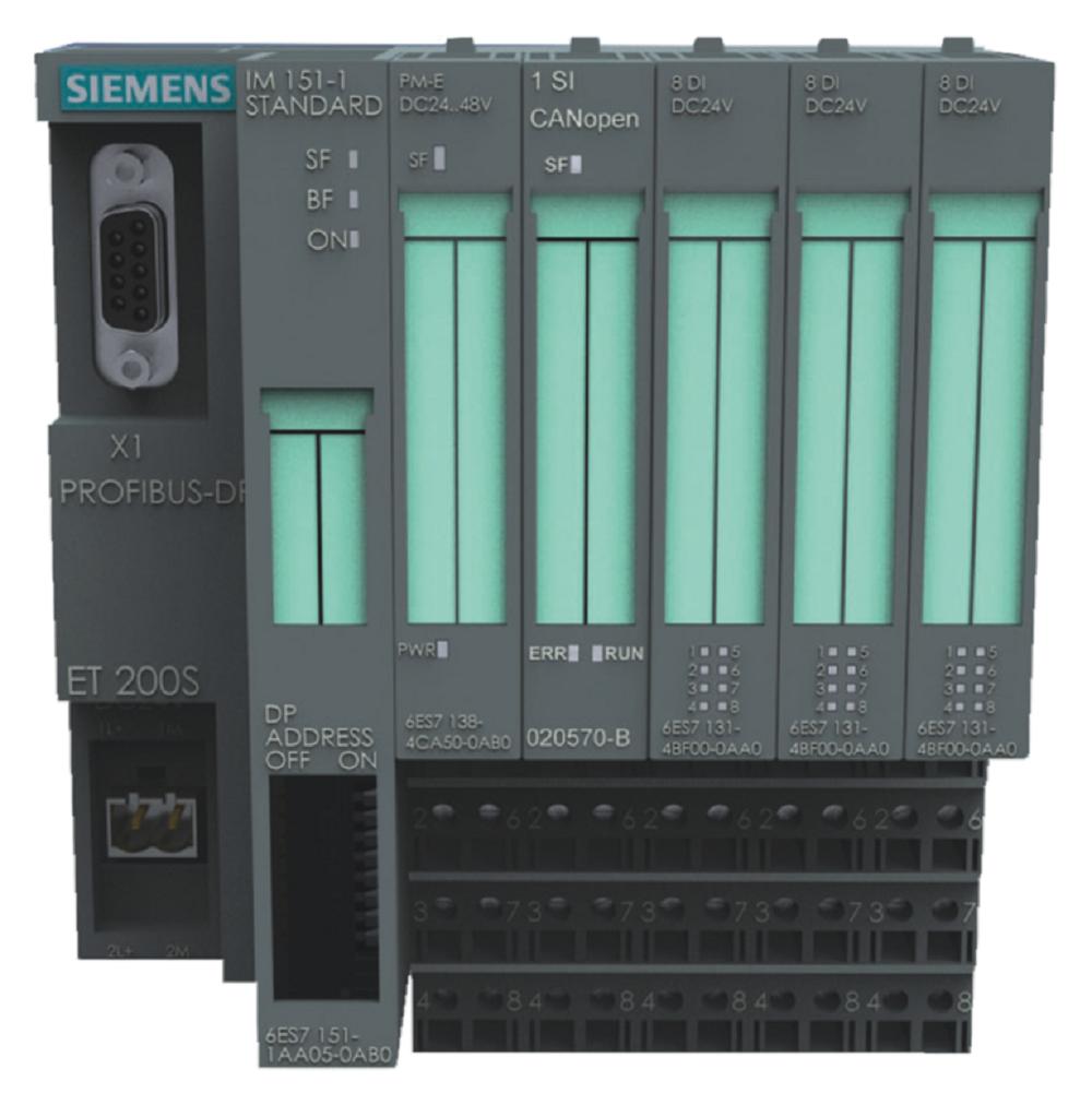 Siemen Simatic ET 200S remote I/o modules PLC, Ophalen of Verzenden, Zo goed als nieuw