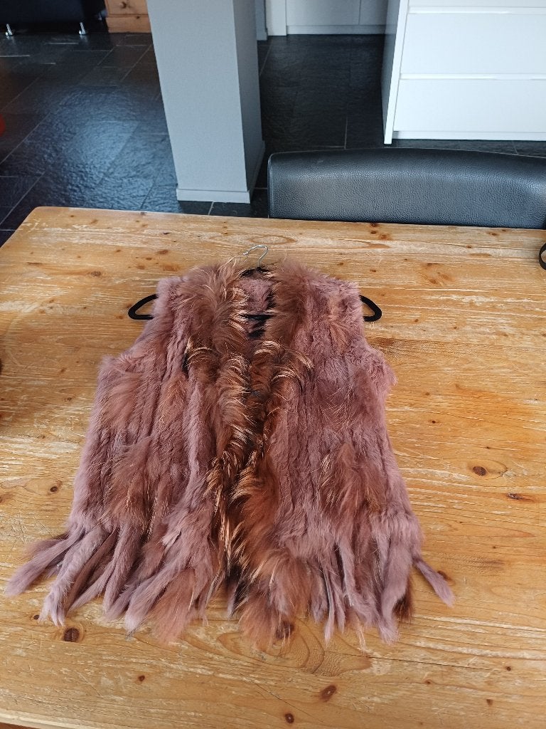 GILET / BODYWARMER ECHT BONT OUD ROZE MAAT M NIEUW, Ophalen of Verzenden, Nieuw, Maat 38/40 (M), Roze