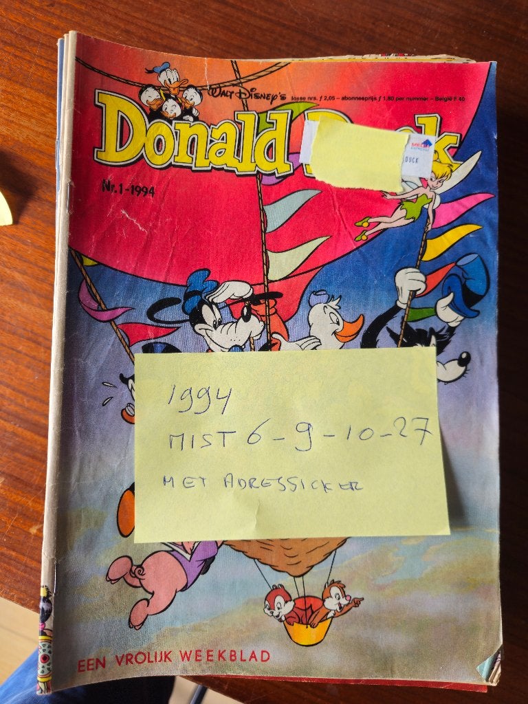 Donald Duck 1994, Meerdere stripboeken, Ophalen, Zo goed als nieuw, Donald Duck