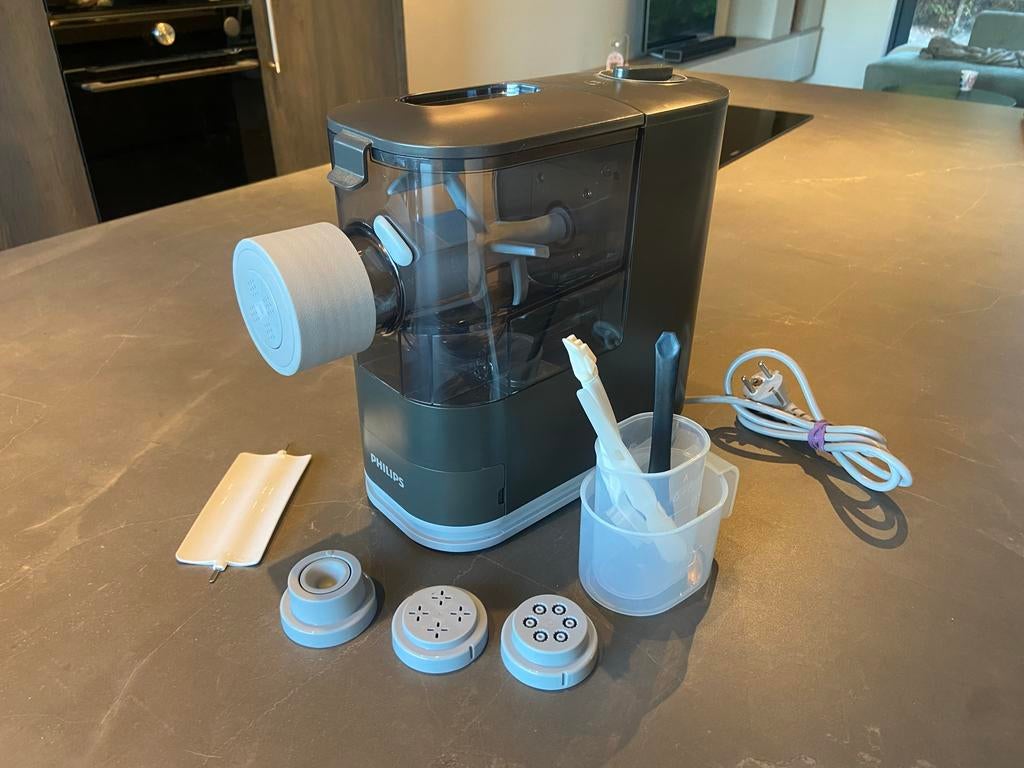 Philips Pastamachine - Nooit gebruikt, Witgoed en Apparatuur, Keukenmixers, Ophalen, 1 tot 2 liter, Nieuw, Vaatwasserbestendig
