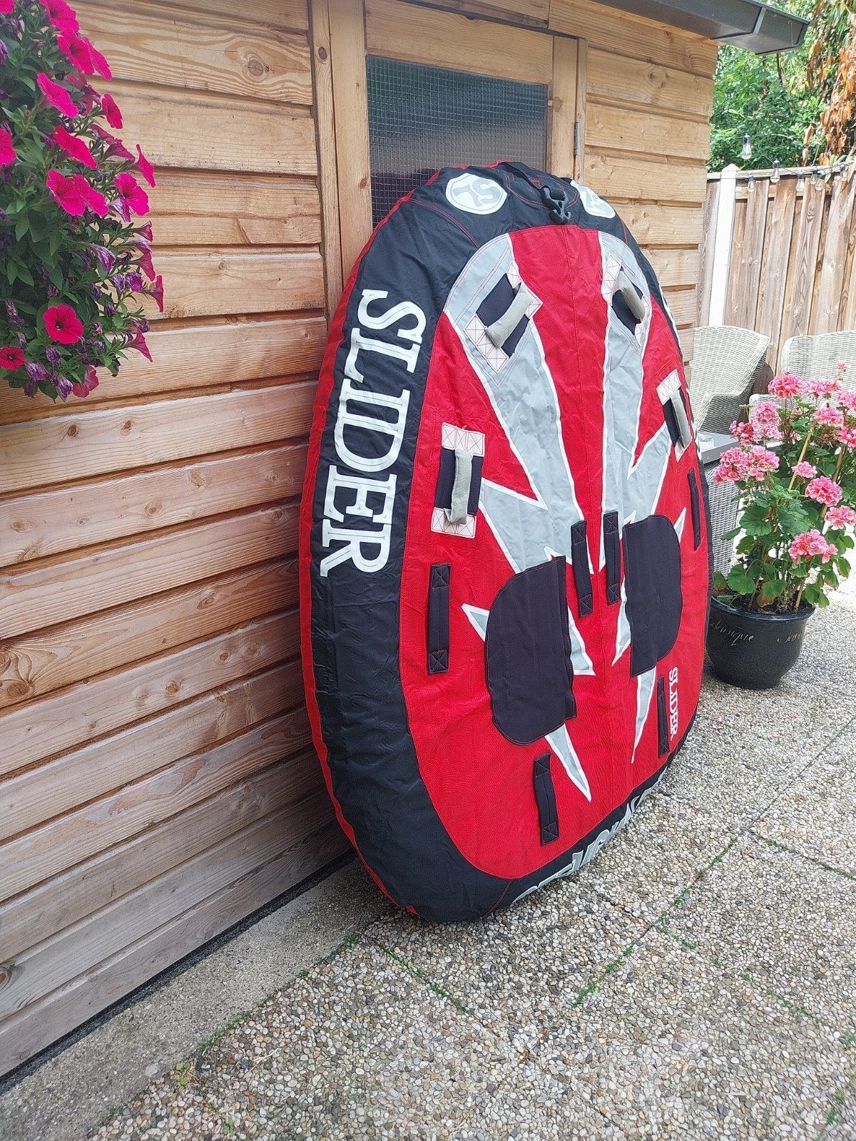 Slider, Watersport en Boten, Waterski's, Ophalen of Verzenden, Zo goed als nieuw, Funband of Funtube