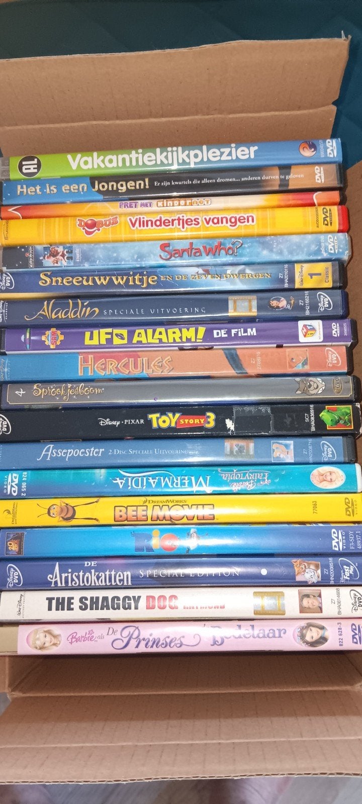 Kinder dvds, Alle leeftijden, Ophalen, Zo goed als nieuw