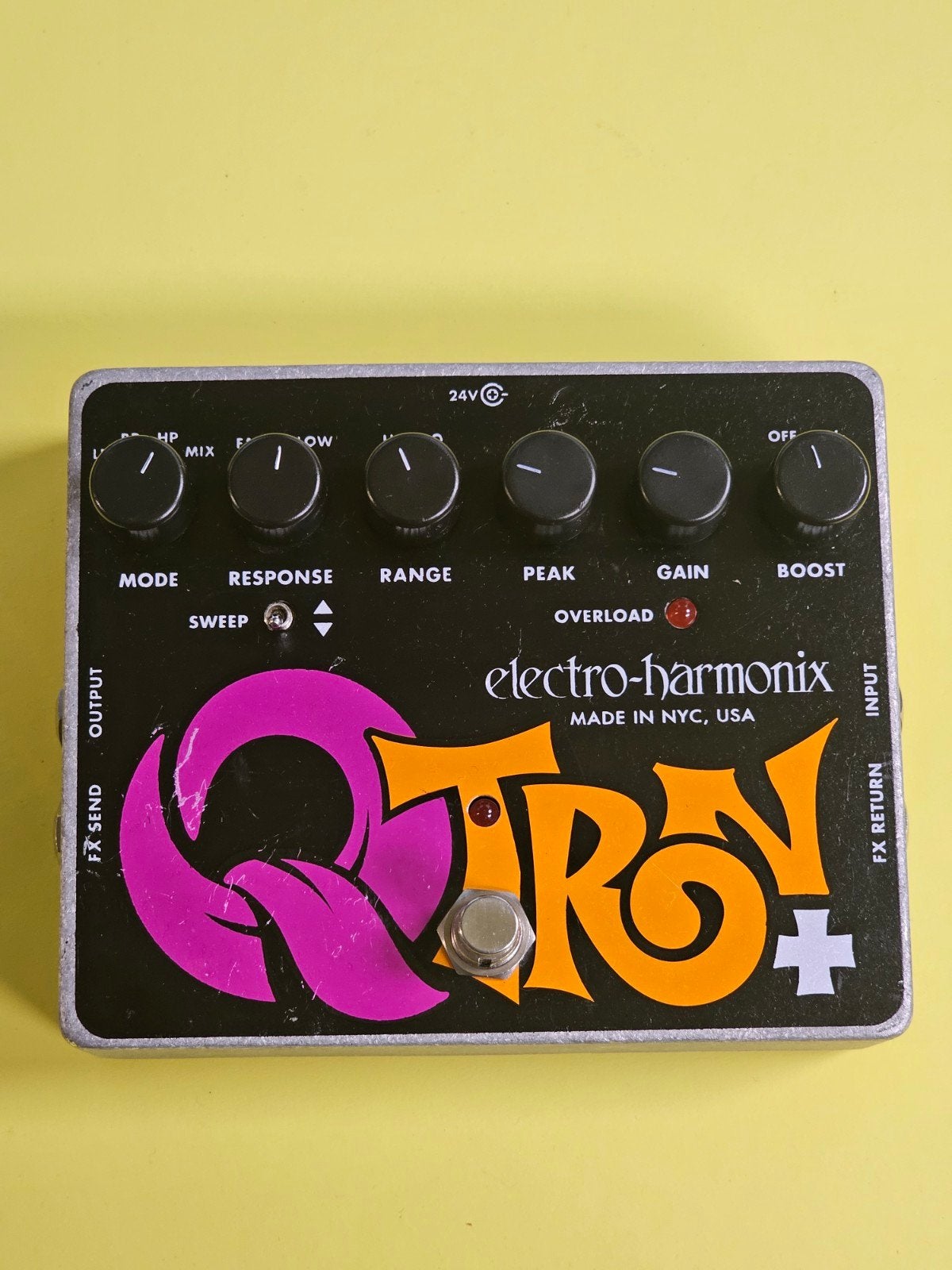 Electro-Harmonix Q-Tron+ Envelope Filter, 55-01 2nd St, Long Island City, NY 11101, USA, Gebruikt, Overige typen, Ophalen of Verzenden