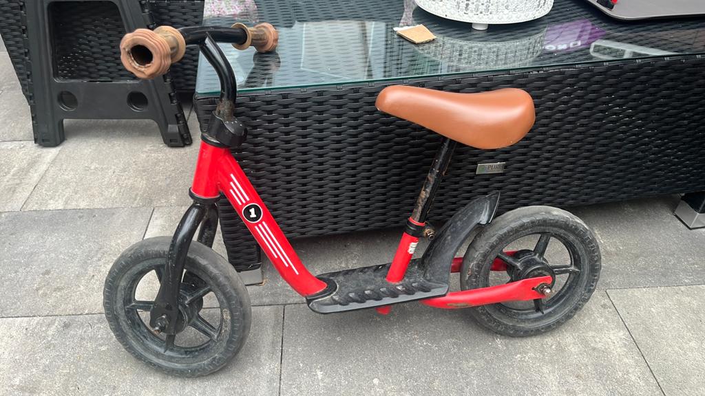 Loopfietsje, Ophalen, Gebruikt, Gewone step