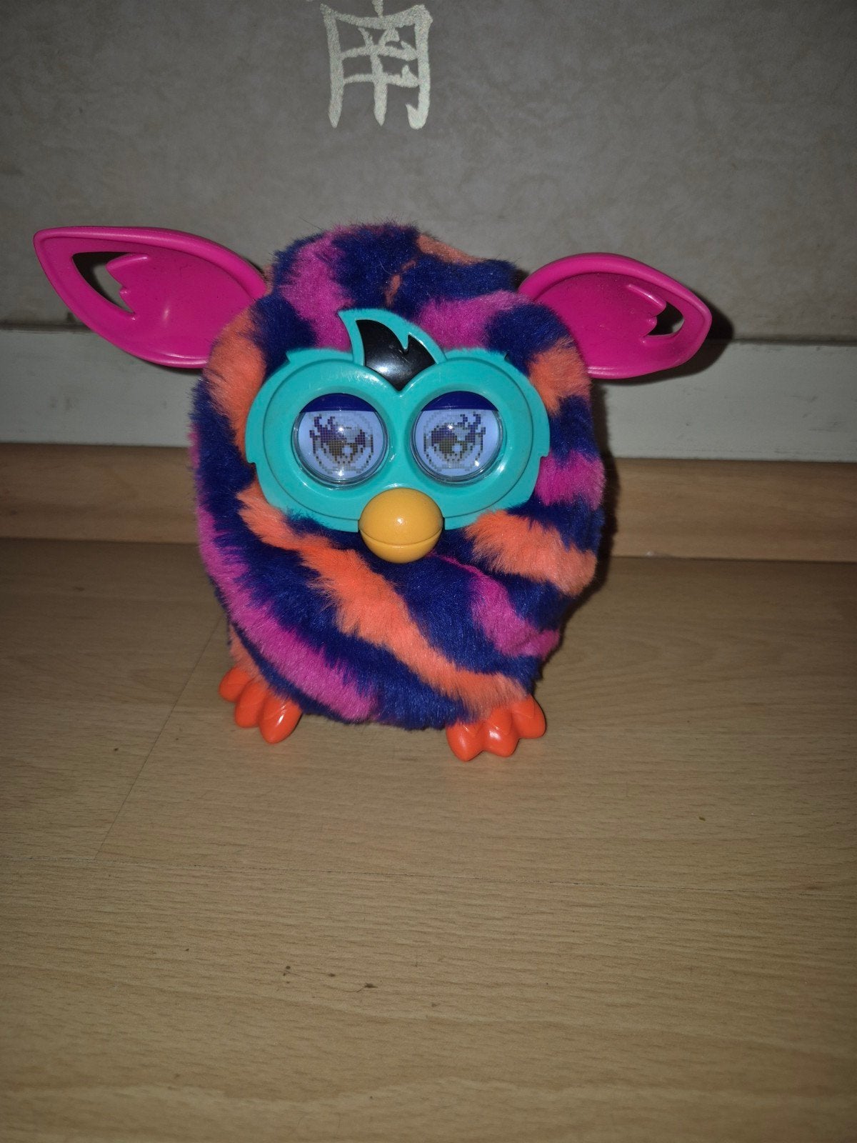 Furby Connect paars/oranje/blauw interactief speelgoed, Paars, Gebruikt, Overige merken, Overige karakters