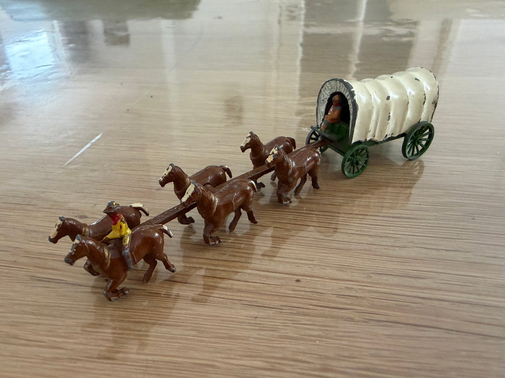 Lesney Moko Conestoga Covered Wagon, Ophalen of Verzenden, Gebruikt, Overige typen, Lesney