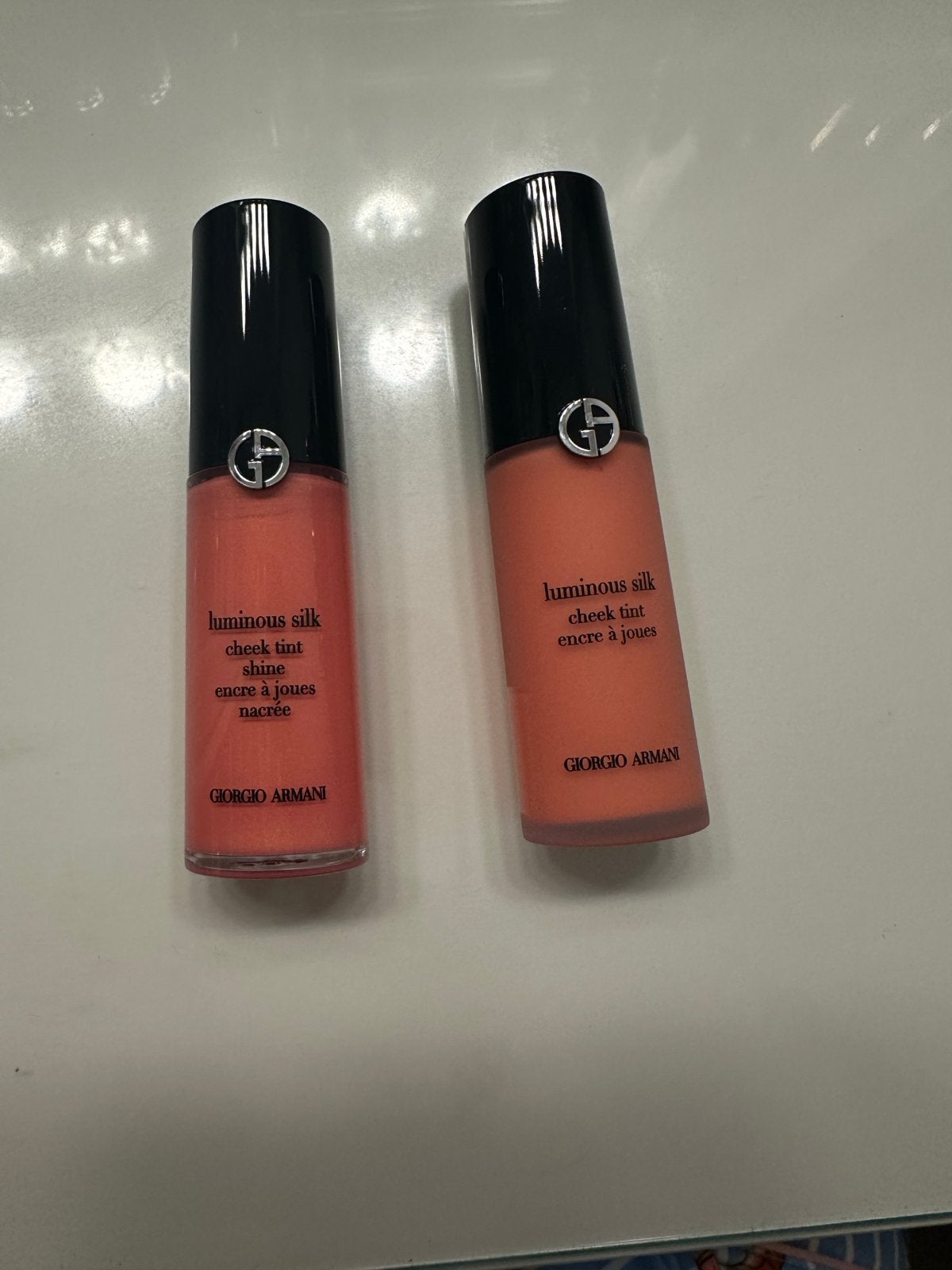 Giorgio Armani Luminous Silk Cheek Tint - Per stuk, Wangen, Ophalen of Verzenden, Zo goed als nieuw, Make-up