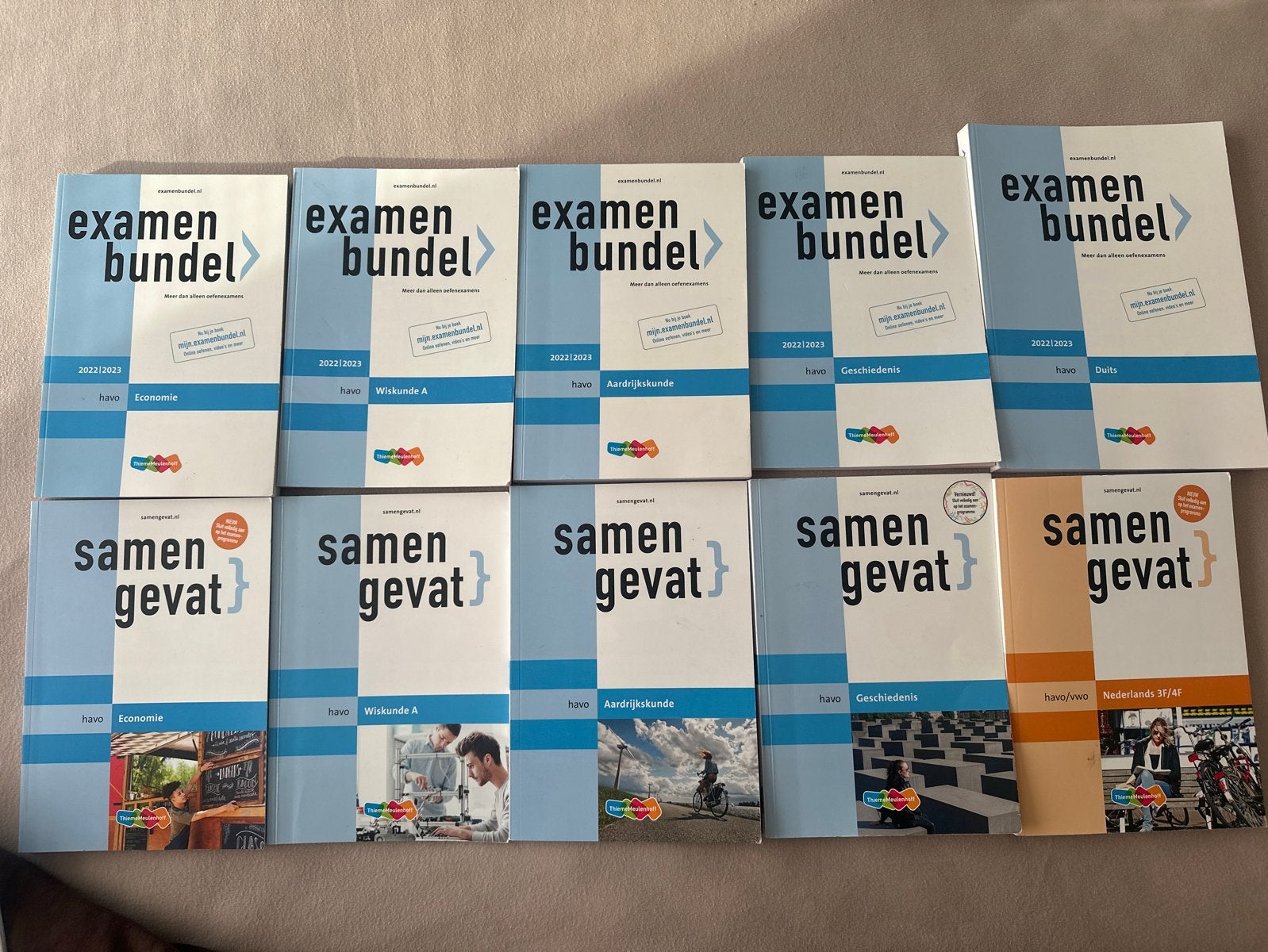 Examenbundels en Samengevat HAVO 2022/2023, Ophalen of Verzenden, Zo goed als nieuw, HAVO, Economie