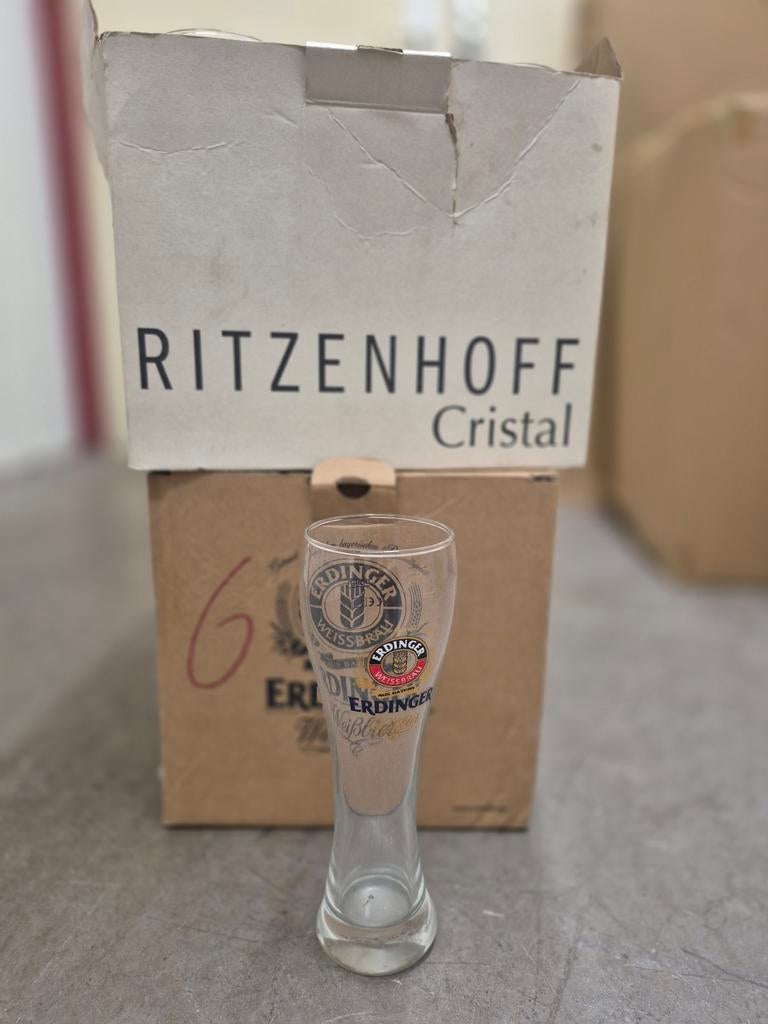 Erdinger Weissbier glas, Ophalen of Verzenden