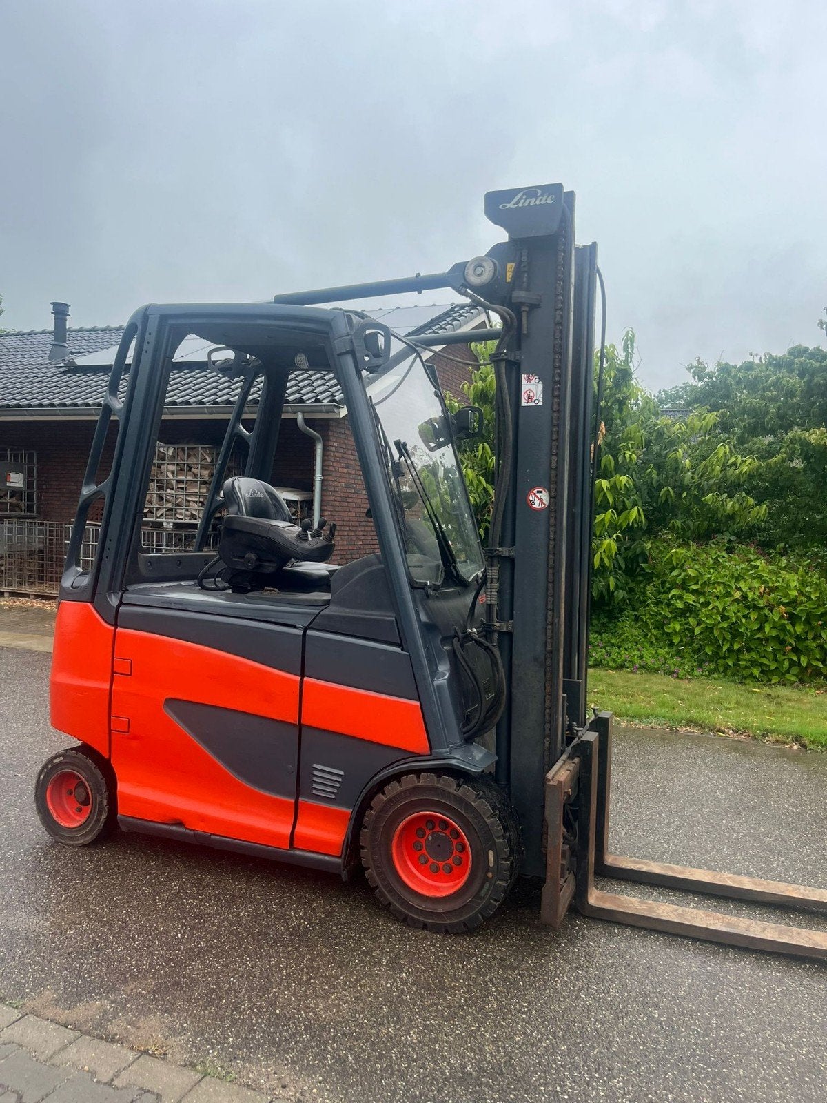 Te koop goedwerkende linde e30, 3000 tot 4000 kg, Heftruck, Ophalen of Verzenden, Fenwick-Linde