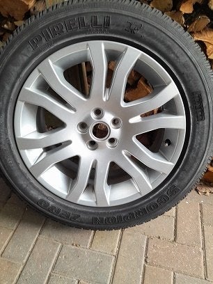 Velg met band voor Land Rover eb Rangerover en Ford, 18 inch, Gebruikt, Banden en Velgen, Ophalen of Verzenden