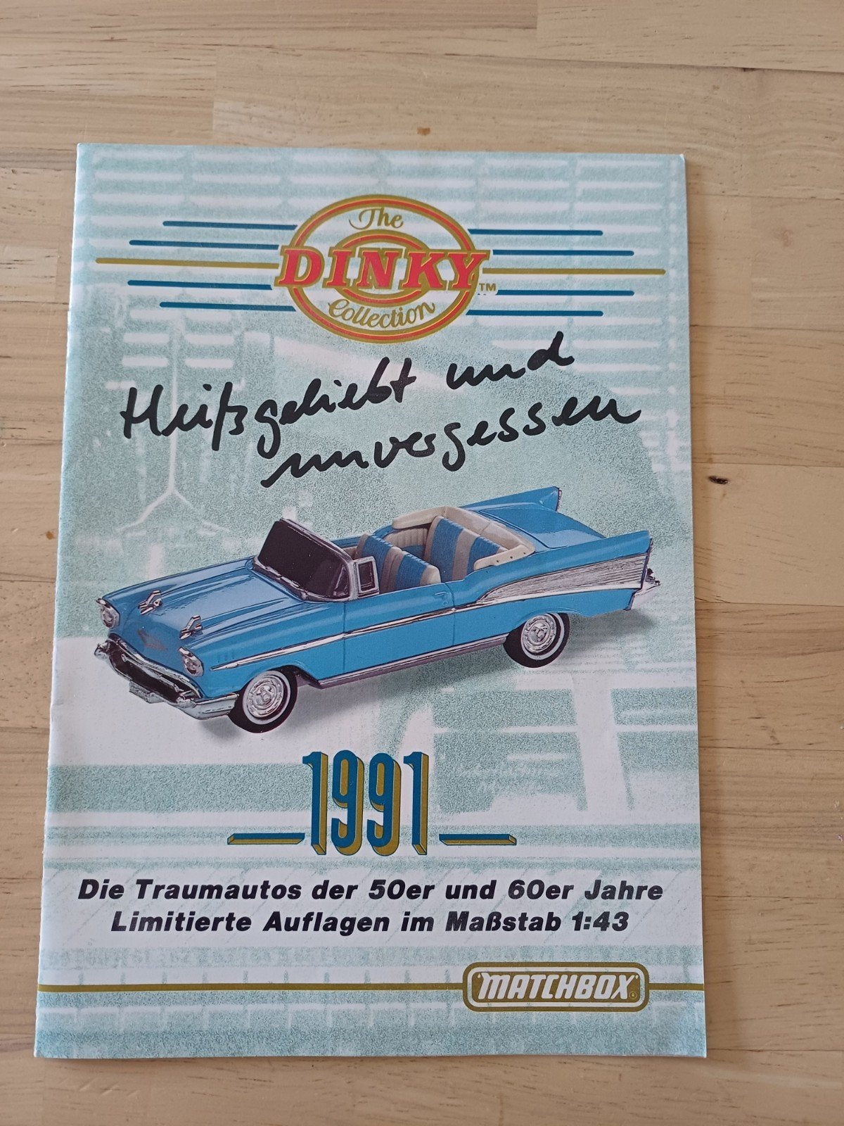 the Dinky Collection  folder 1991, Ophalen of Verzenden, Auto, Matchbox