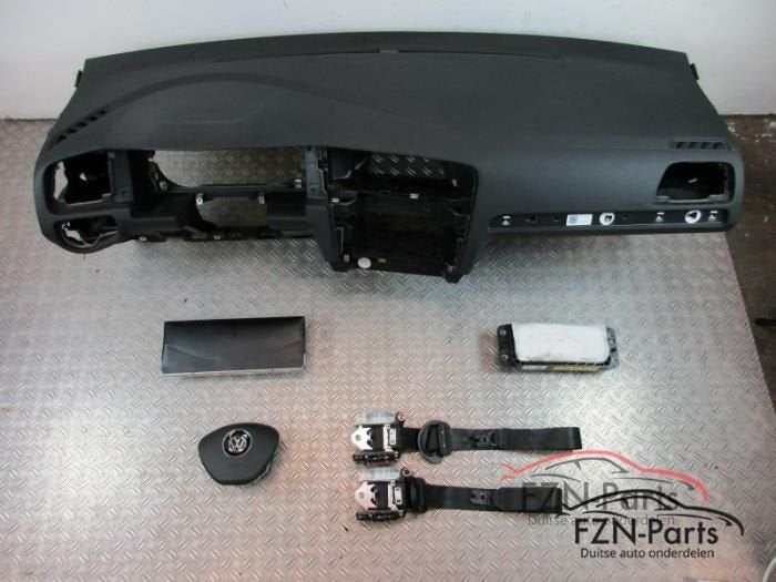 VW Golf 7 Airbagset (Airbags Airbag Set Dashboard, Ophalen of Verzenden, Gebruikt