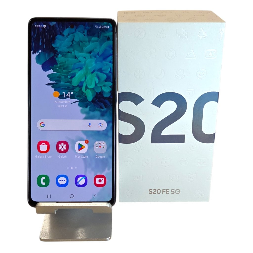 Samsung Galaxy S20 FE 5G 128GB Blauw | Nette Staat, Telecommunicatie, Mobiele telefoons | Samsung, Samsung, Zo goed als nieuw