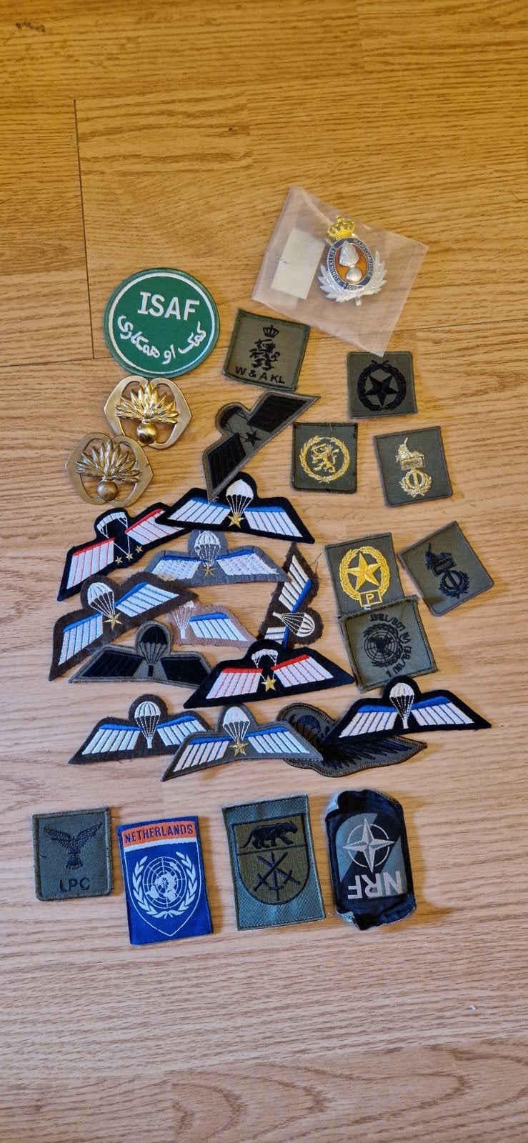 Militaire emblemen, Ophalen of Verzenden, Landmacht, Nederland, Embleem of Badge