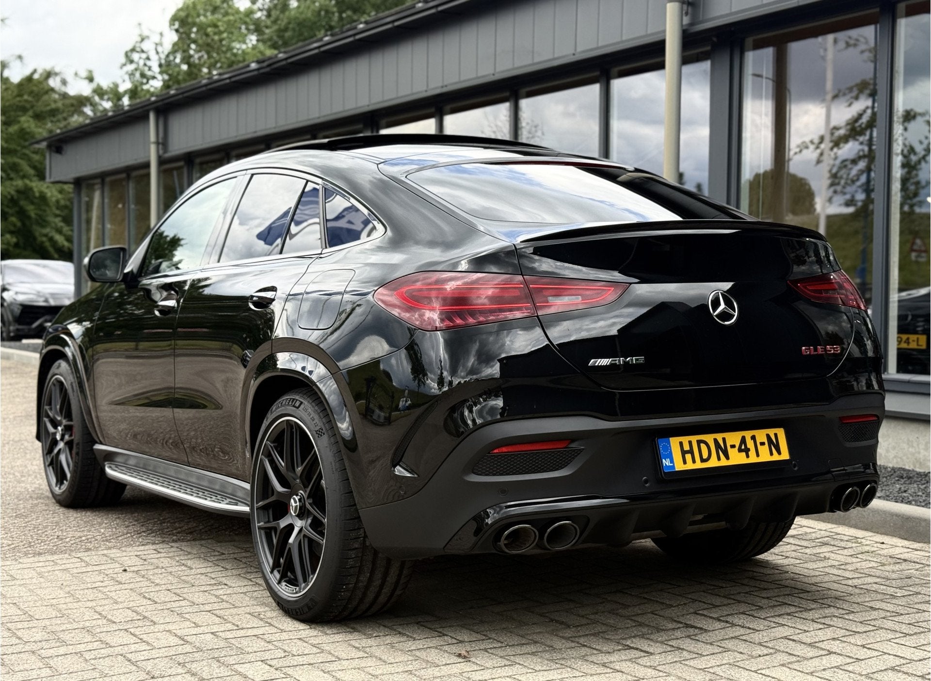 Mercedes-Benz GLE Coupé AMG 53 Hybrid 4MATIC+ Premium Plus, Dealer onderhouden, Gebruikt, Zwart, Leder