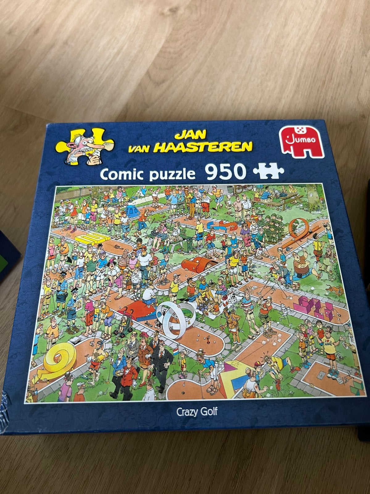 Jan van haasteren 950 crazy golf, Ophalen, 500 t/m 1500 stukjes, Zo goed als nieuw, Legpuzzel