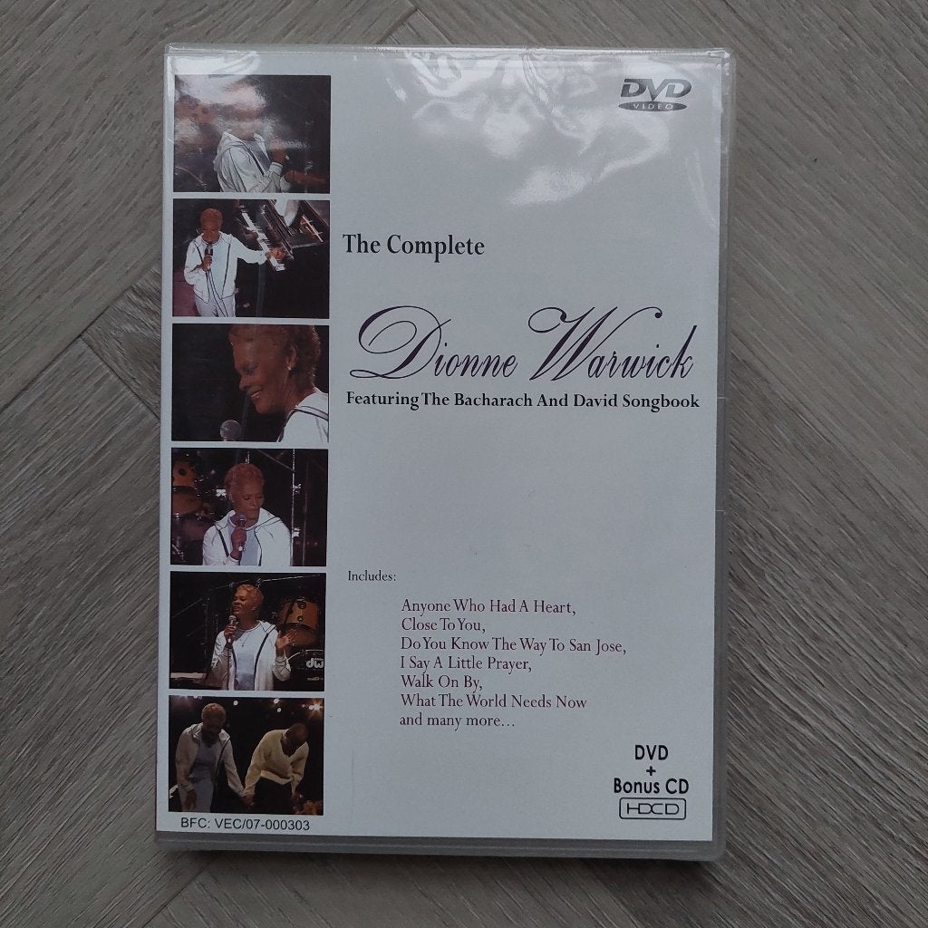 DVD/HDCD / Dionne Warwick / The Complete Dionnne Warwick, Cd's en Dvd's, Dvd's | Muziek en Concerten, Nieuw in verpakking, Alle leeftijden