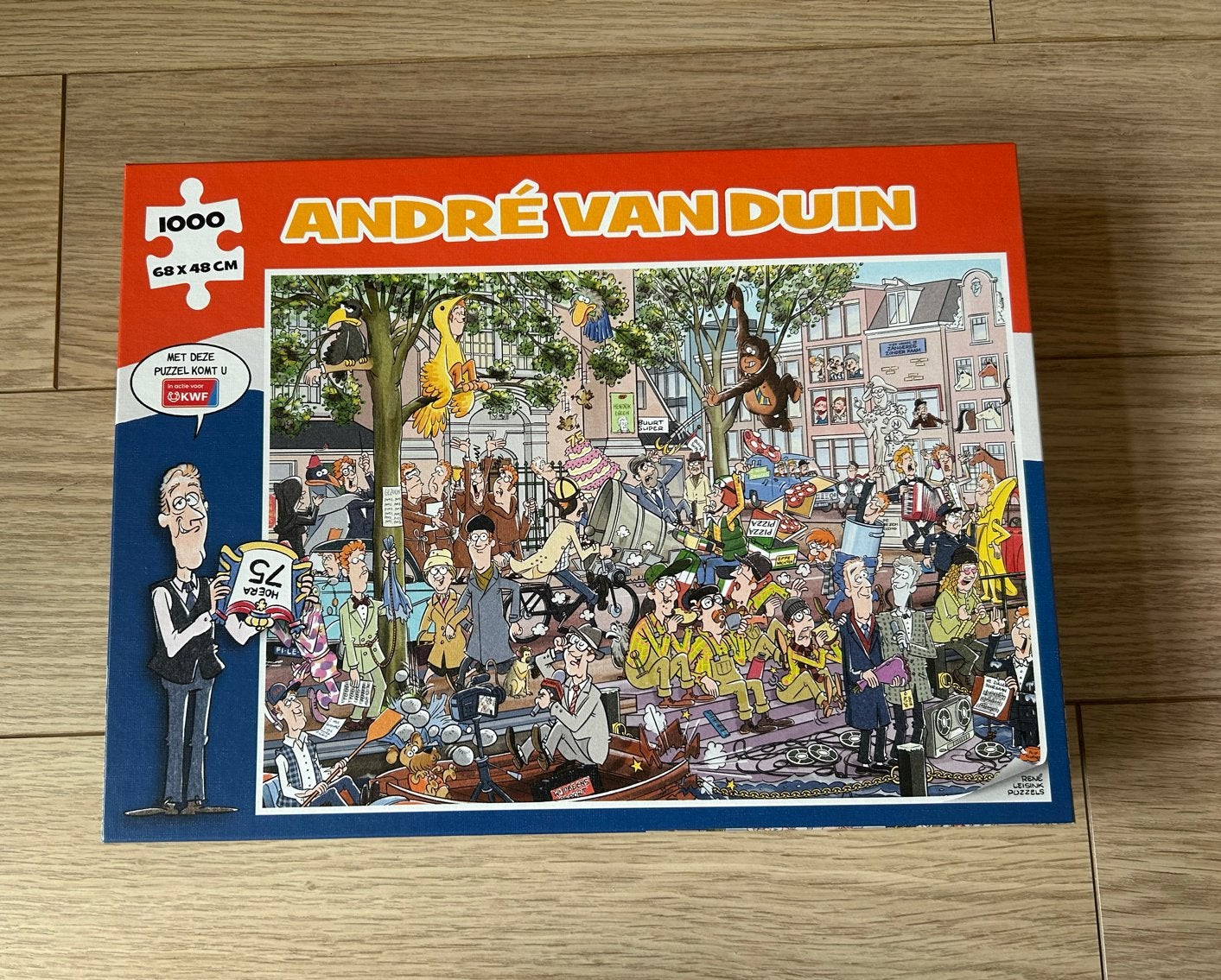André van Duin legpuzzel 1000 stukjes, Ophalen, 500 t/m 1500 stukjes, Nieuw, Legpuzzel