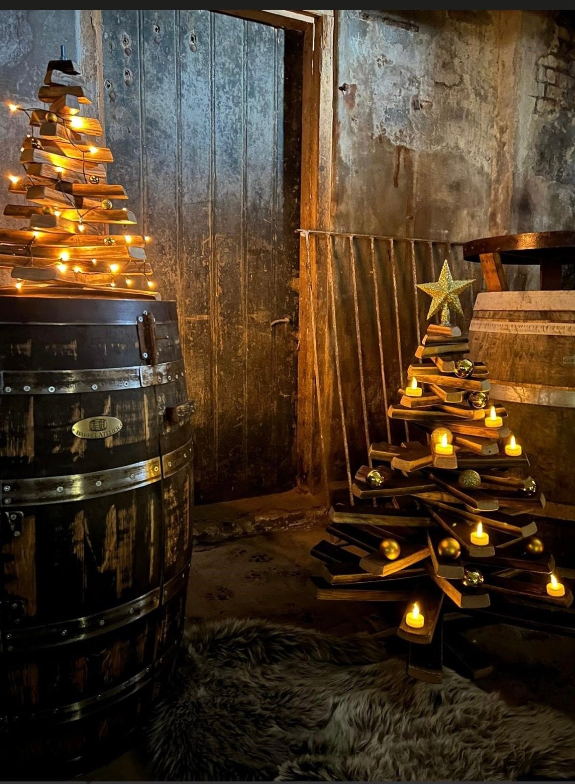 Unieke Whiskyvat Kast / Drankkast / Whiskykast / Wijnkast, Ophalen, Nieuw, BarrelAtelier, Info@barrelatelier.nl