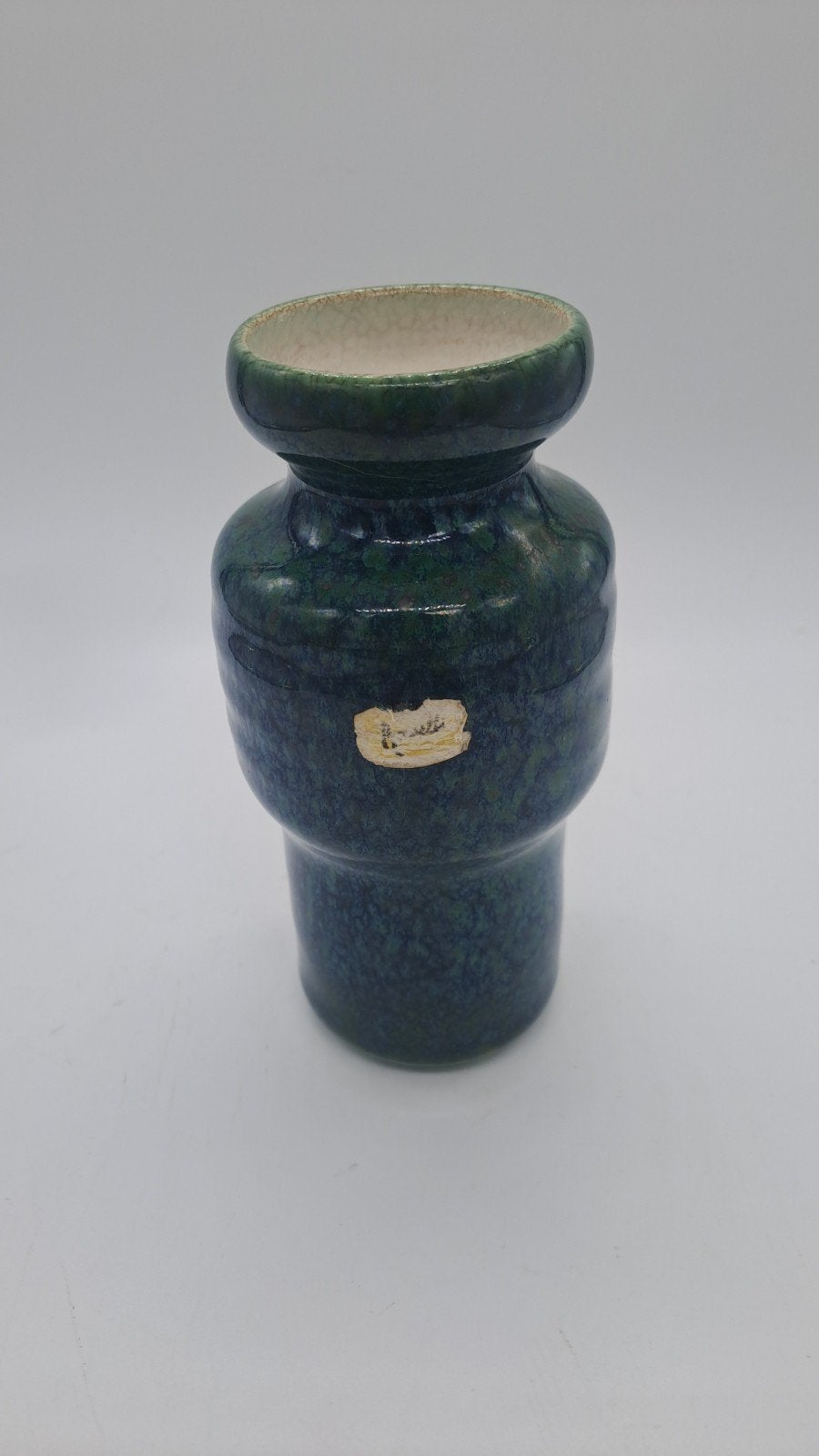 Jaap Ravelli vaasje model 159 - Groen/Blauw geglazuurd, Ophalen of Verzenden