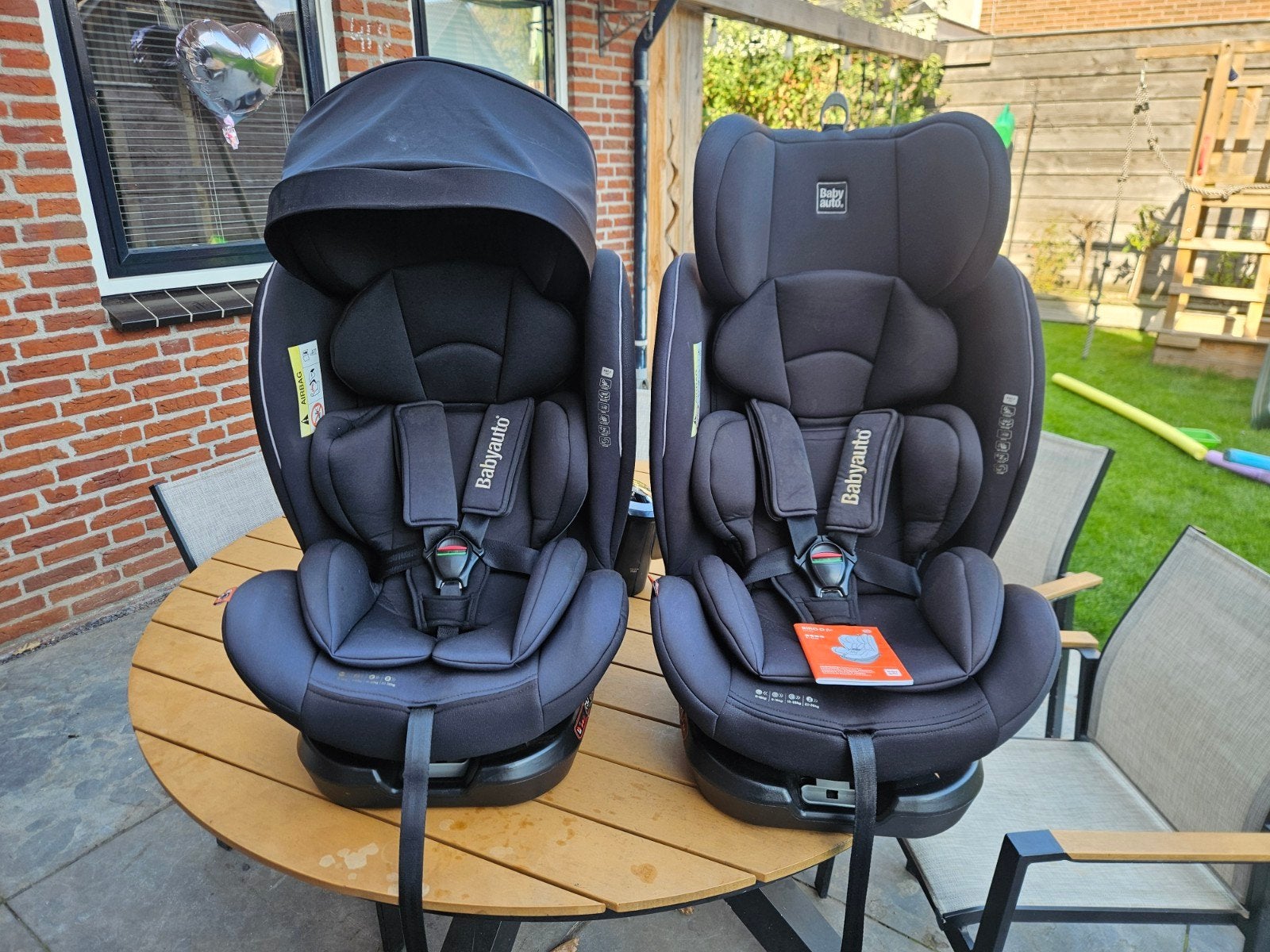 BabyAuto Biro D fix autostoel 0-36 kg met Isofix, Verstelbare rugleuning, Gebruikt, Isofix, Ophalen