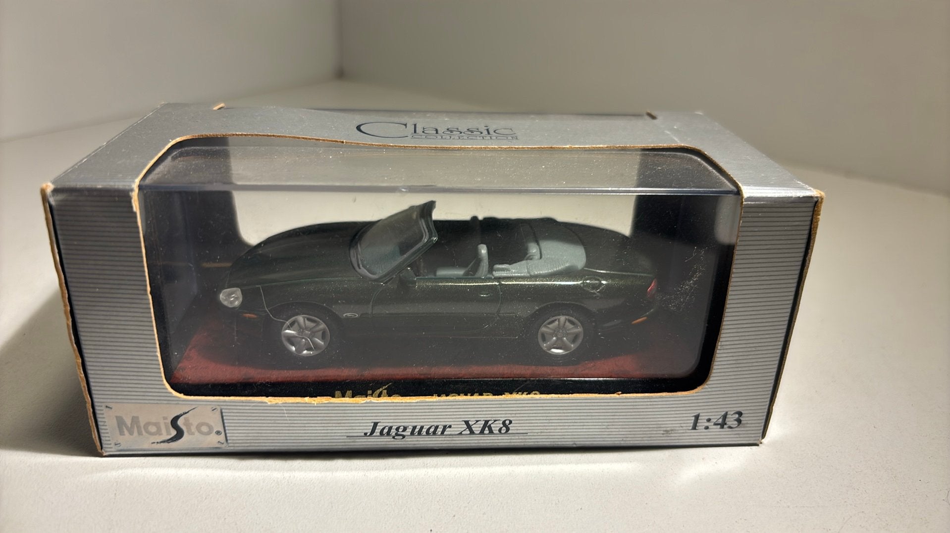 Jaguar xk8 maisto 1.43, Overige merken, Auto, Ophalen of Verzenden, A